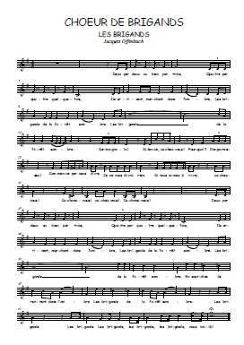Choeur de brigands
